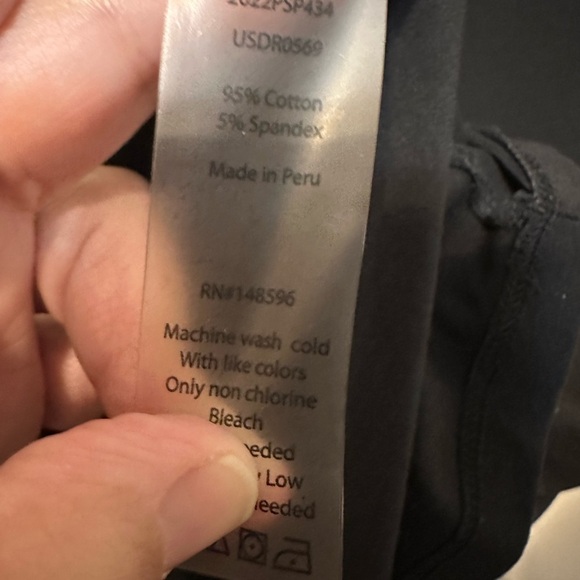 Universal Standard Halie Dress Short Sleeve Pockets Black Medium Capsule Travel - Picture 2 of 6